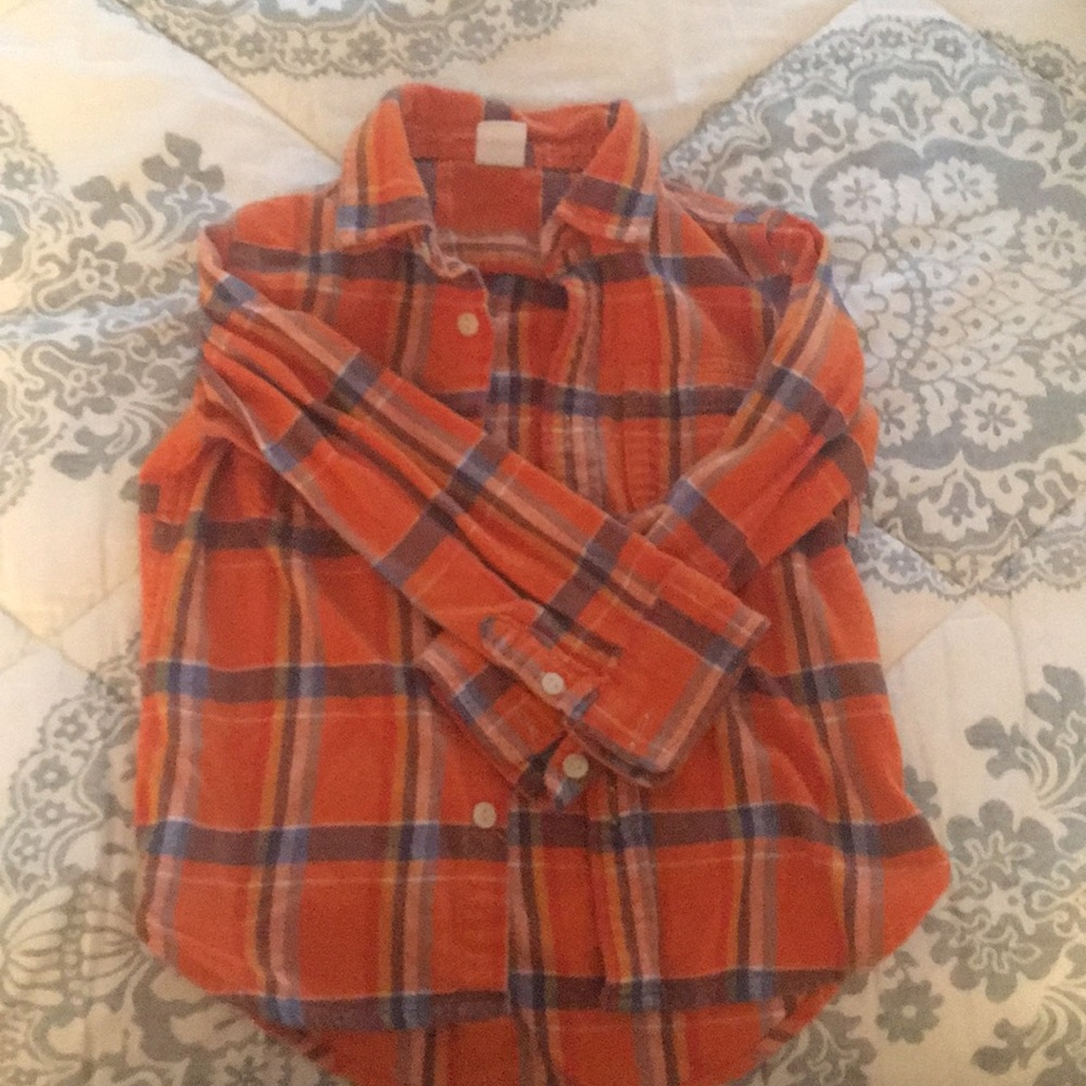Boys flannel shirt